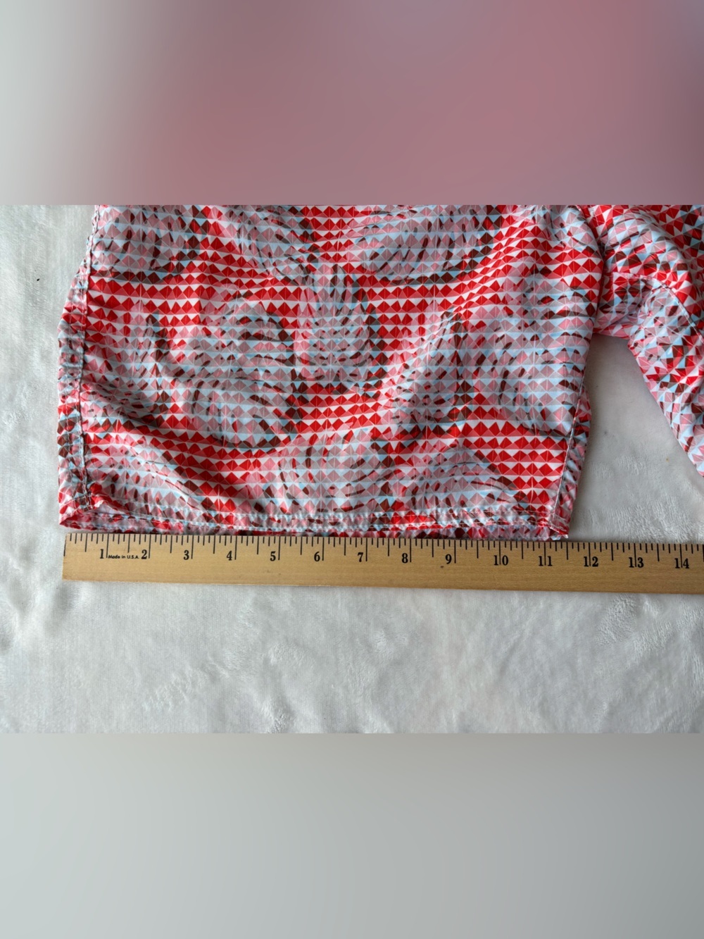 ⁠Sauvage Men Swim Trunks Size 36 Tropical Geometric Palm Print Board Shorts⁠ - Picture 11 of 11